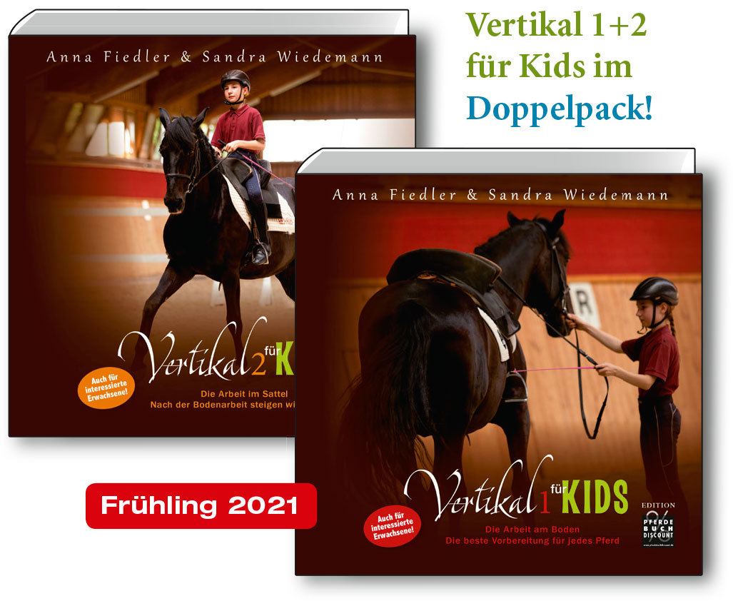 Anna Fiedler & Sandra Wiedemann Vertikal für Kids I Edition Pferdebuchdiscount 
