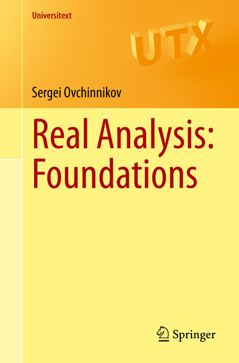 Sergei　Dussmann　Das　Kulturkaufhaus　Real　Foundations　Analysis:　Ovchinnikov,